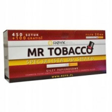Сигаретные гильзы длинный фильтр Mr Tobacco 550 шт